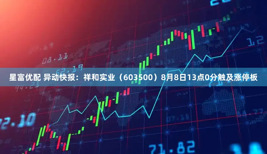 星富优配 异动快报：祥和实业（603500）8月8日13点0分触及涨停板